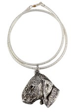 Bedlington Terrier, Rothbury Terrier, Rodbery Terrier - Dog necklace, unique jew