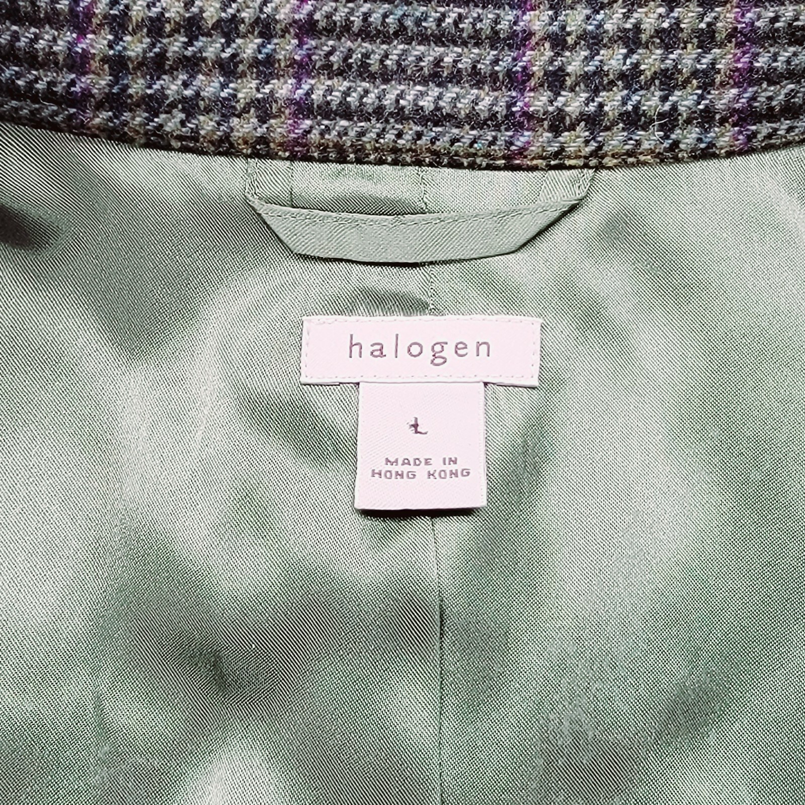 Halogen Coat Wool Blend Fully Lined Double Breast… - image 6