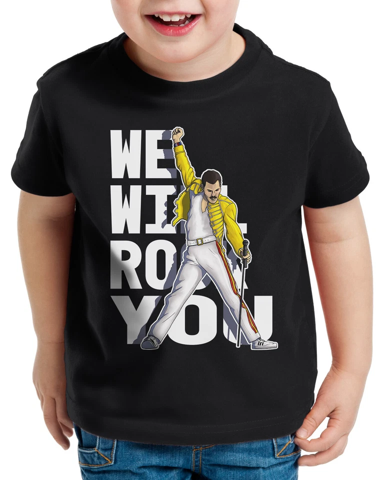 STYLE3 T-shirt bambino Rock You freddie live festival you