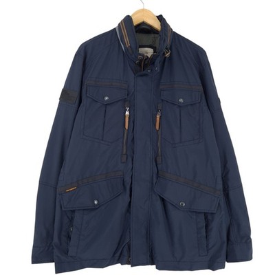 Camel Active Casual Jacket Men Explorer Adventure Blue Ll4 Size 54