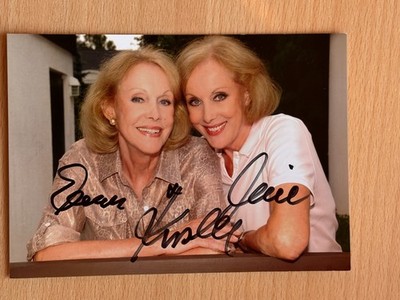 Alice & Ellen Kessler / Twins - Autograph Card Original Signed - #52775