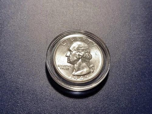 Very Choice AU 1949-D Washington Quarter