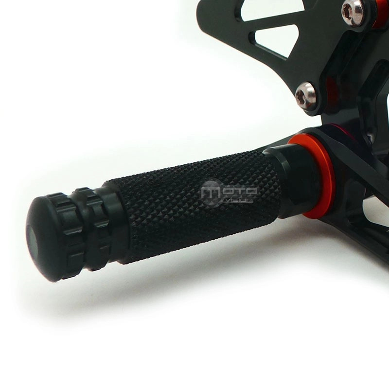 Commandes reculées moto BMW S1000RR 2015 2016 2017 2018 rouge racing