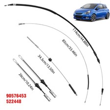 5x HANDBREMSSEILE FÜR OPEL CORSA C KOMPLETT-SET FESTSTELLBREMSE SEILZUG 90576453