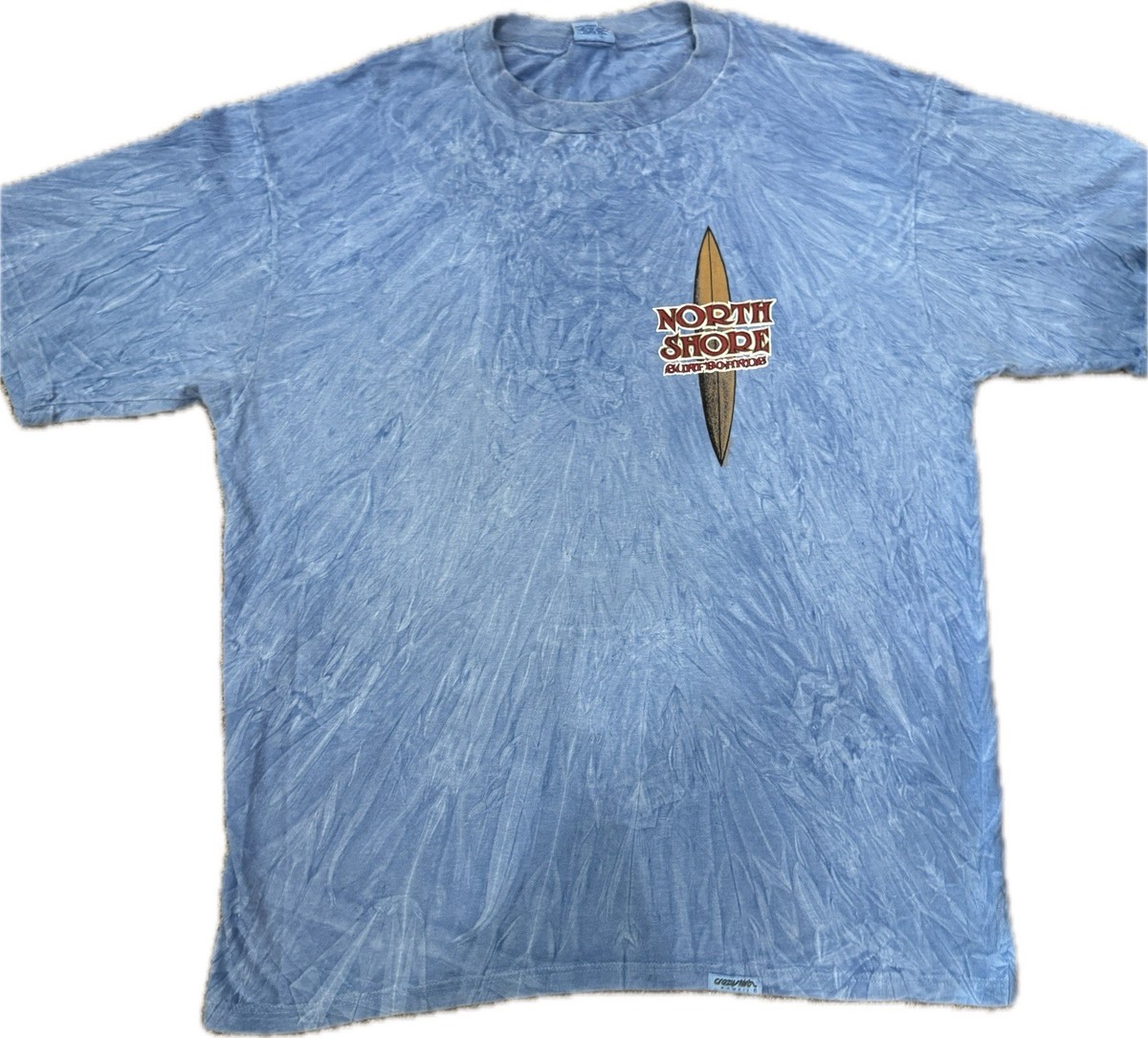 Vintage North Shore Surfboards T Shirt XL USA Single Stitch Crazy
