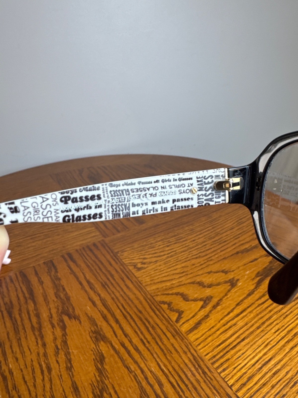 Kate Spade Hello Sunshine Newspaper Print Glasses AKIRA/P/S 9KQRA 54 17 130 Pola thumbnail 5