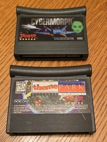 Atari Jaguar Console With 2 Games Cybermorph Theme Park RCA Composite Lead