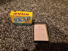 1950s Whitman MINATURE SNAP CHILDRENS Card Game 4128 Excellent 100 Complete