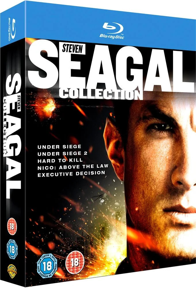 Steven Seagal Collection (5 Films) Blu-Ray