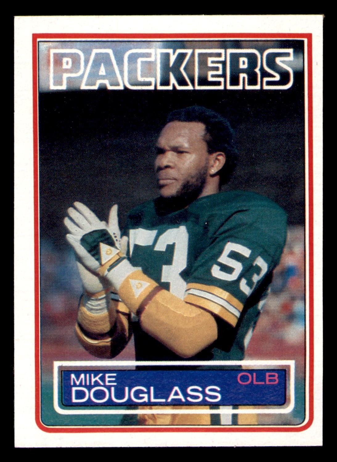 Mike Douglass #78 Football Cards 1983 Topps trading card — raw and PSA graded price guide