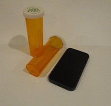 60 Dram EXTRA LARGE Pill Vials w/Child-Resistant Caps, Pharmacy Grade, 10 Pack