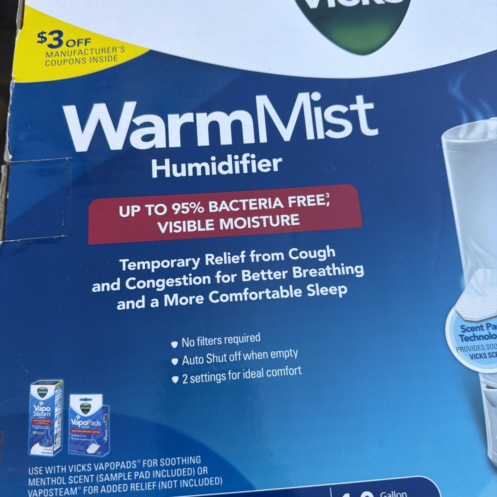 V750d1 Relieve Cough Congestion Cold 1 Gal