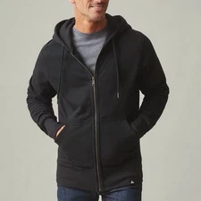 NWOT American Giant Men's M Black Classic Full Zip Hoodie Cozy Casual