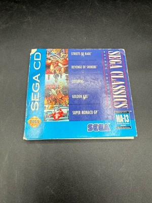 Sega Cd Ecco The Dolphin & Sega Classics Arcade Collection Not For Resale Vgc