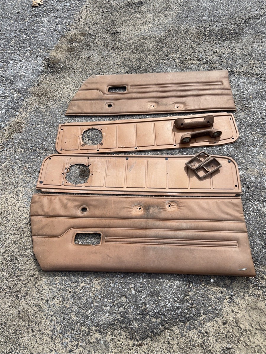 1981 Subaru Brat Interior Door Panels Left Right Panel | eBay