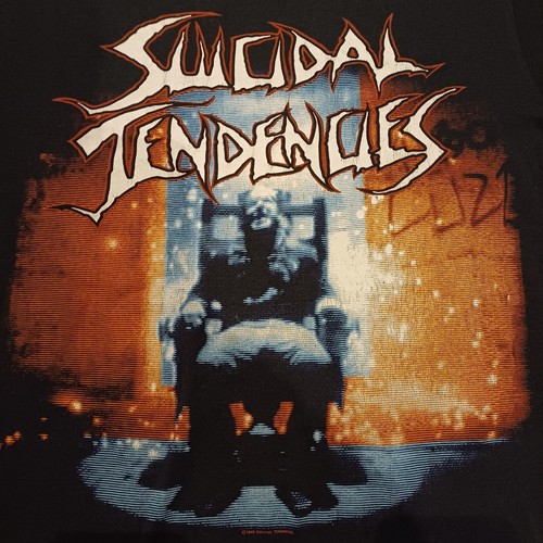 SUICIDAL TENDENCIES - You Can´t Bring Me Down - Tour - Shirt von 1990 - Original - Foto 2 di 11