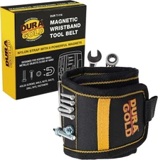 Magnetic Wristband Tool Belt - Nylon Wrist Strap, Powerful Magnets for Holding F