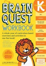 Brain Quest Workbook Kindergarten, Paperback by Trumbauer, Lisa; Oliver, Kimb...