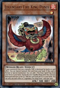 Legendary Fire King Ponix - Ultra Rare - World Championship 2025 Limited Pack