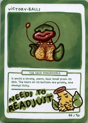 Pokedoodles Gag Teams - Victory-Balls (Victreebel) 66/90 - Series Set 2 Fan Art