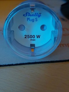 2 x Shelly Plus Plug S 12A WLAN Steckdose mit Messfunktion und RGB LED