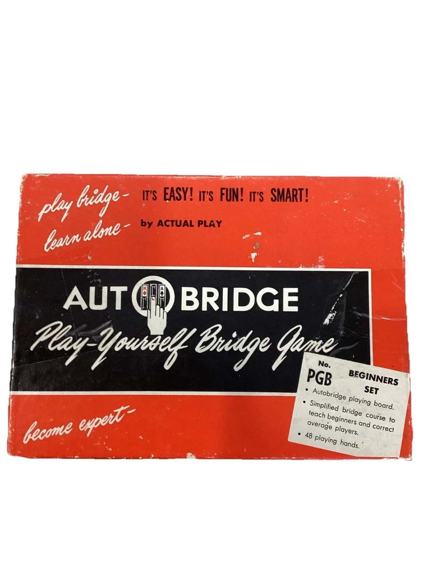 Auto Bridge No.PA 米国製 ブリッジゲーム 1930年代 Autobridge Vintage Card Games for sale | eBay