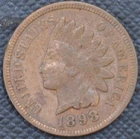 1898  F-VF   Indian Head Cent