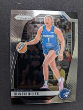 2024 Panini Prizm WNBA # 63 Diamond Miller - Minnesota Lynx (NM)