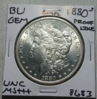 Bu/Gem/Unc/Pl/ 1880 S/ Morgan Dollar /Dmpl