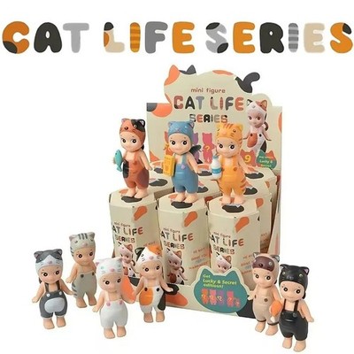 Sonny Angel 20th Anniversary Hippers Cat Life Blind Box One Random