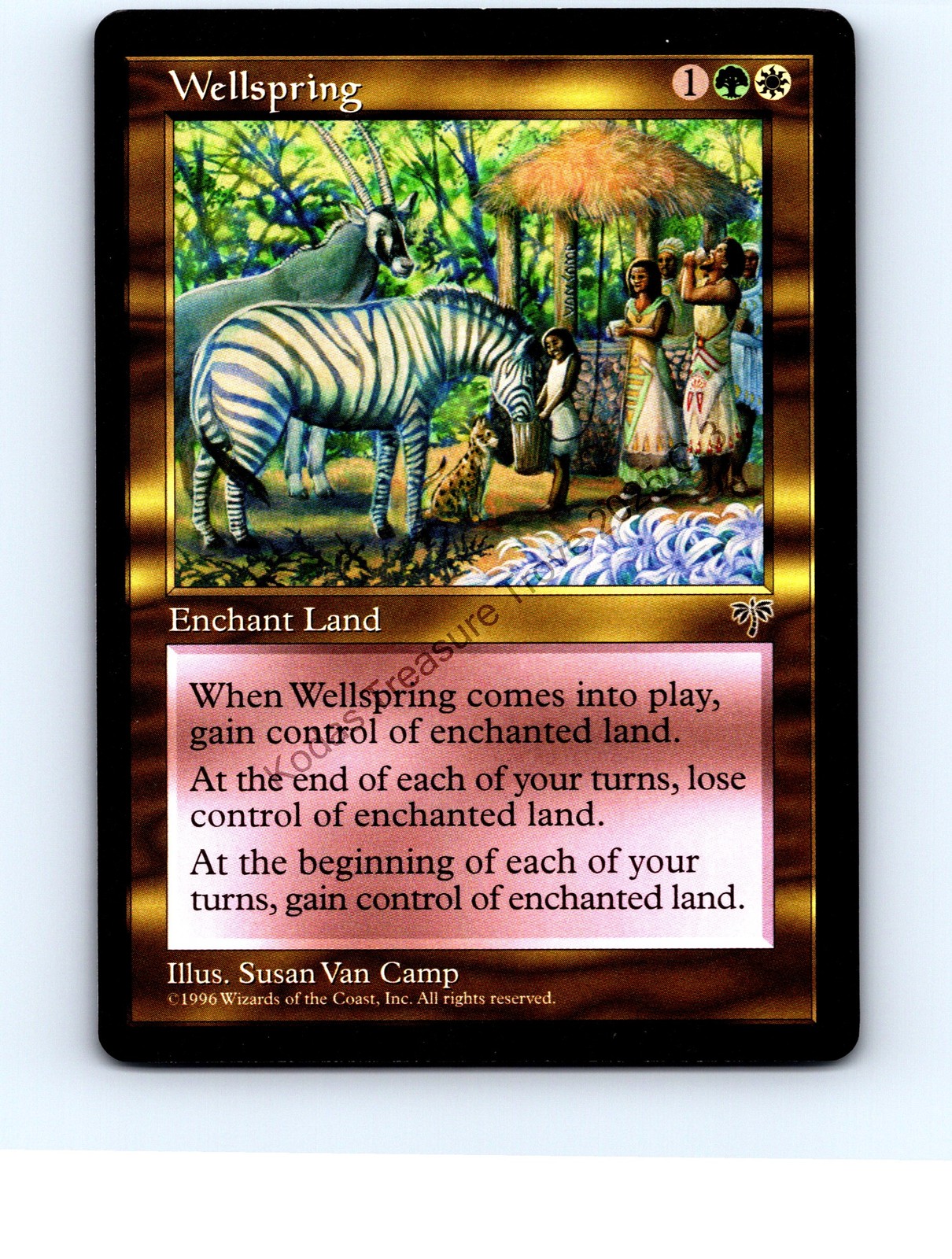 Wellspring # Rare Mirage MTG NP Near Mint or Better