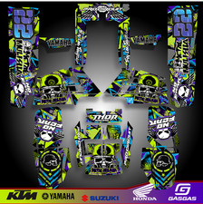 Yamaha Banshee 350 full graphics kit stickers decals atv  