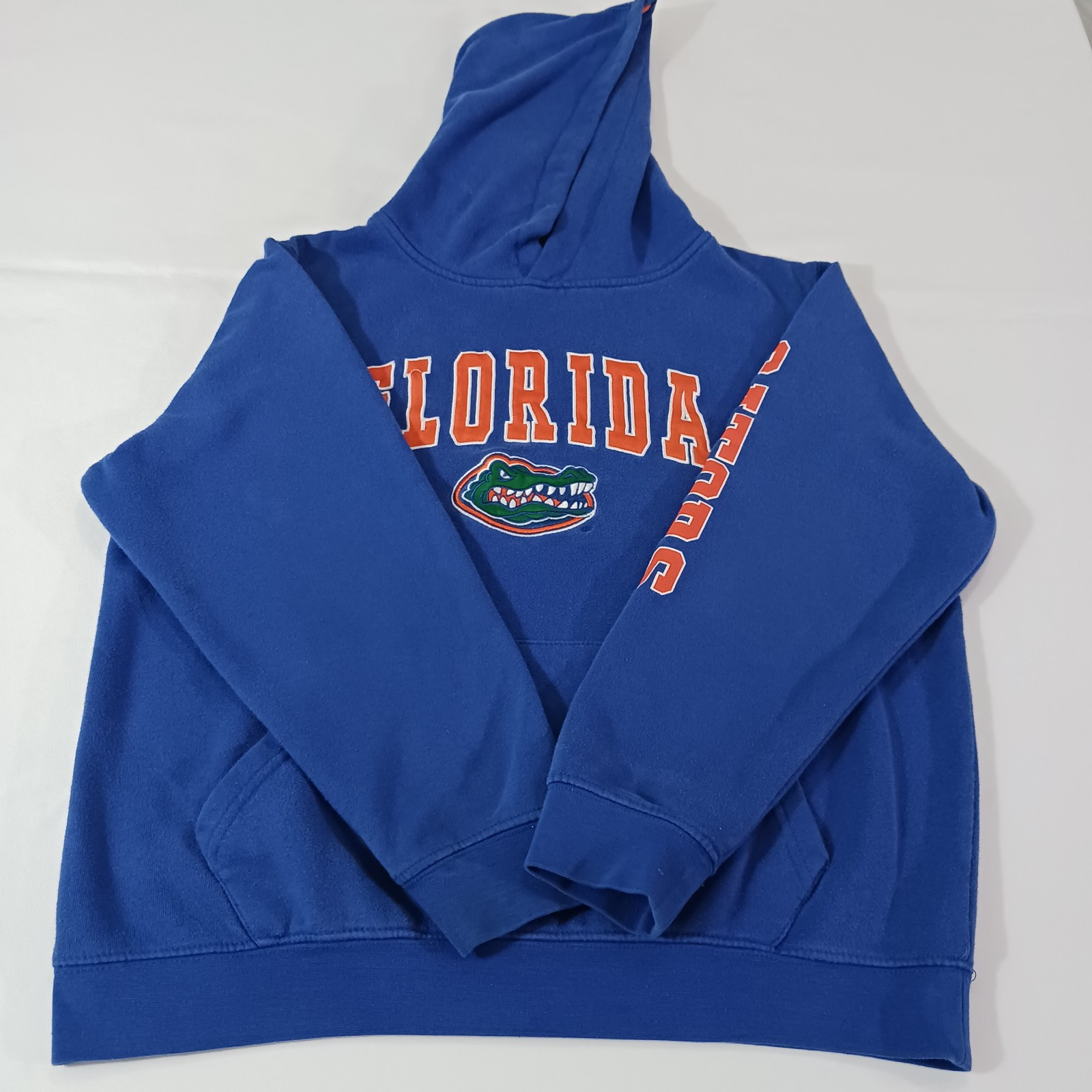 University of Florida Gators Sweatshirt Hoodie Boys Youth Large Graphic Blue