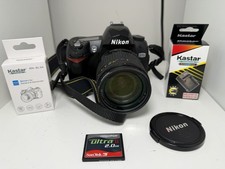 Working Nikon D70 Digital SLR Camera With 28-200mm Lens Battery  Charger