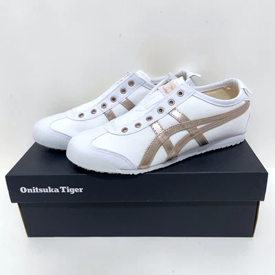Onitsuka Tiger MEXICO 66 SLIP-ON 1183A962 100 blanc or rose taille unisexe - Photo 1/4