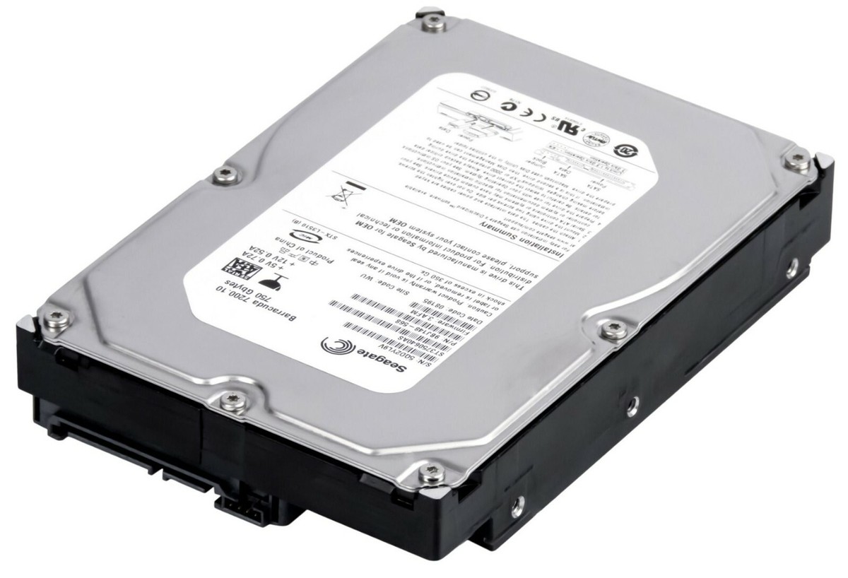 FESTPLATTE SEAGATE BARRACUDA 750GB ST3750640AS 7200U/min 16MB SATA