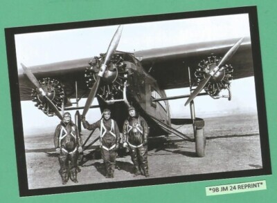 Found PHOTO Old FOKKER 1920's Airplane Aircraft Trimotor Super Universal Plane