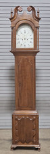 Antique 19th C Lancaster, PA Mahogany Tall Case Grandfather Clock by John Smith