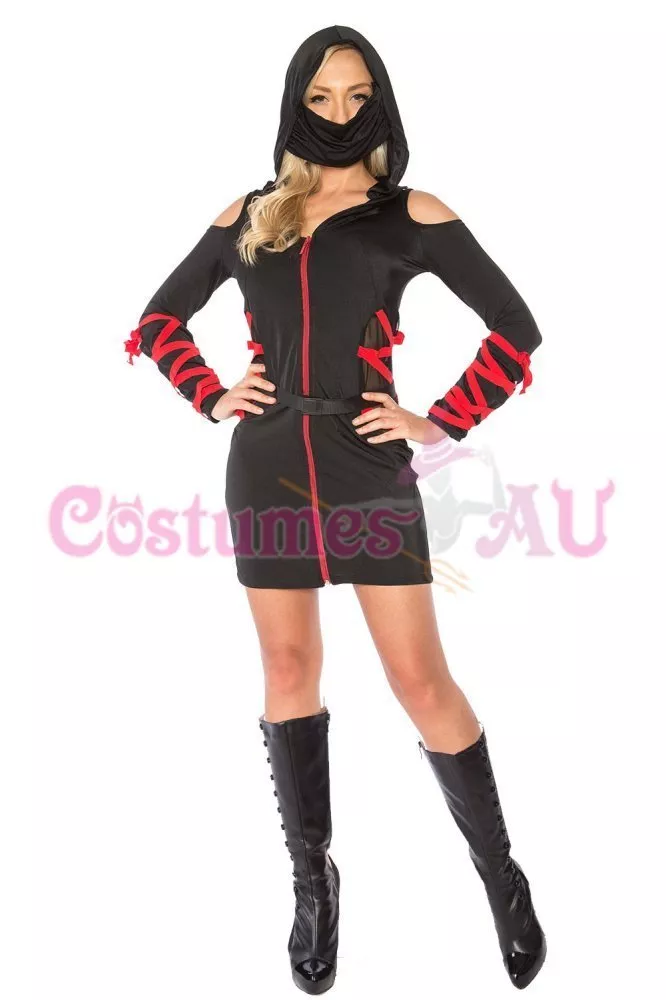 Women's Ninja Assassin Costume 