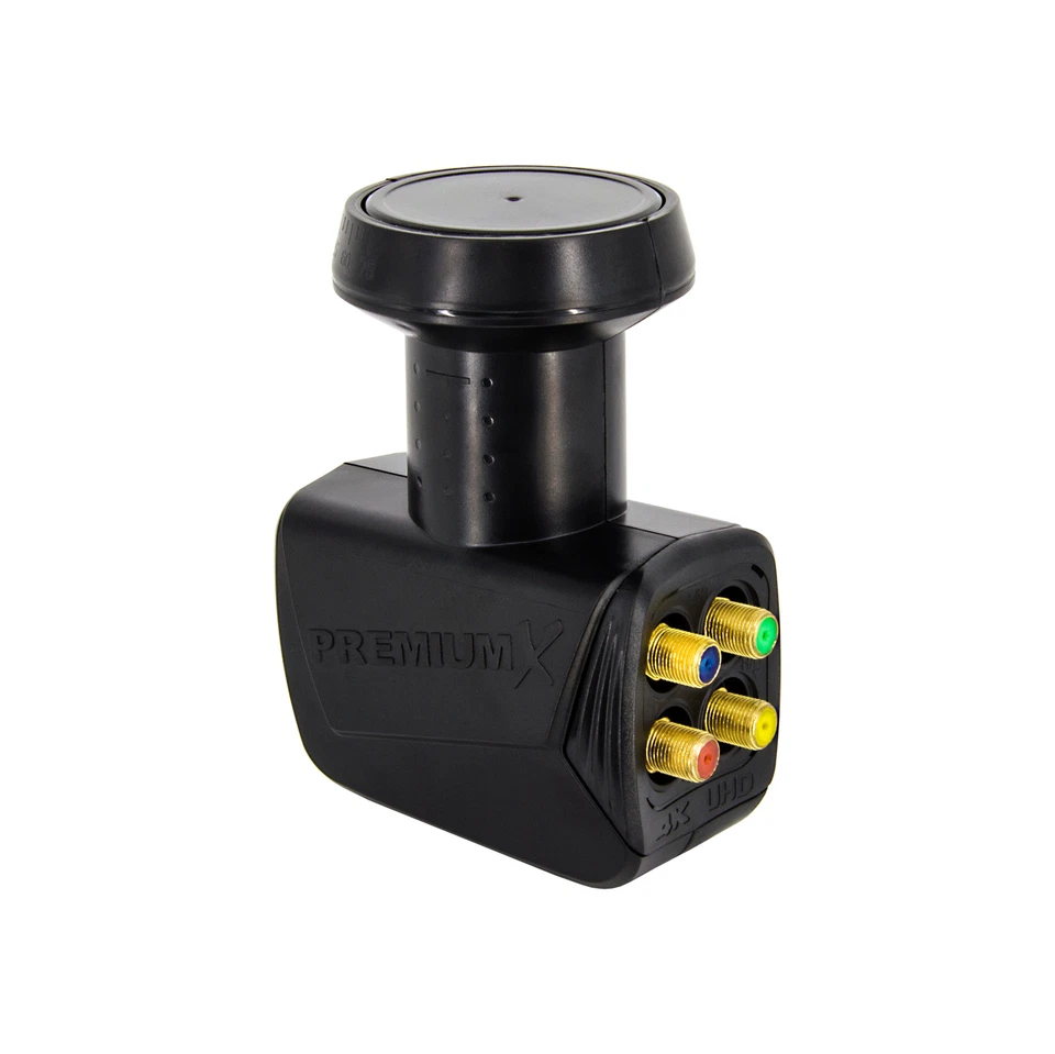 PremiumX PXMS 5/4 Multischalter SET HDTV SatTV LNB Quattro Digital 4 Teilnehmer - Bild 4 von 4