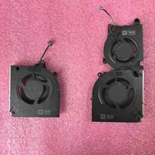New For Dell Alienware M16 R1 CPU GPU Cooling Fan DC12V