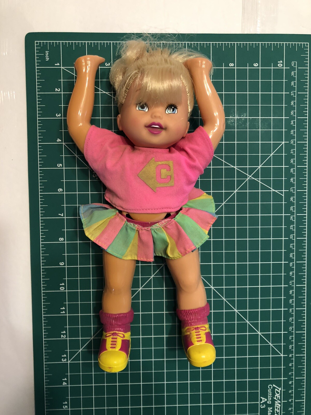 VINTAGE 1997 Toy Biz Casey Cartwheel Cheerleader Doll eBay