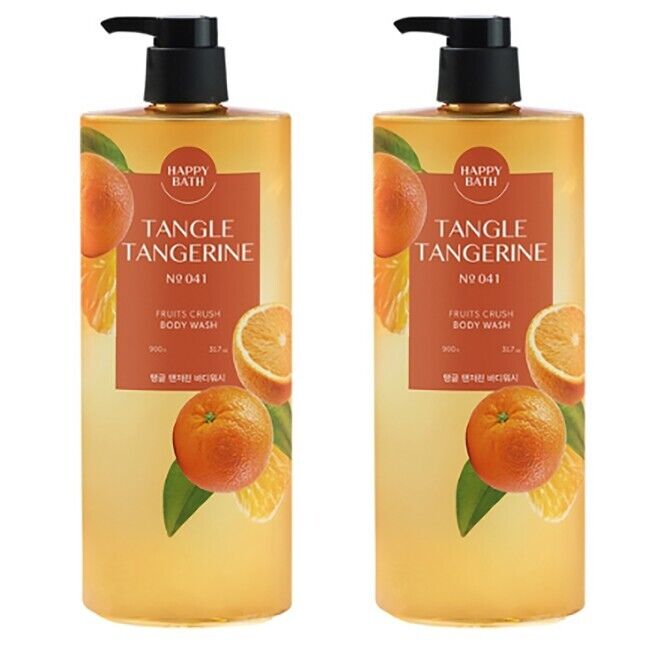 Happy Bath Fruit Crush Tangle Tangerine Body Wash Citrus Happy Bath Fruit Crush Tangle Tangerine Body Wash Citrus
