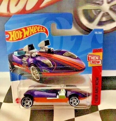 Hot Wheels 2022 Then and Now 2/10 191 Twin Mill PURPLE PR5 Short Card
