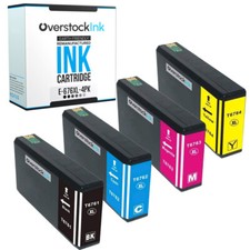 676XL T676XL Black Color Ink Cartridges Lot For Epson WorkForce