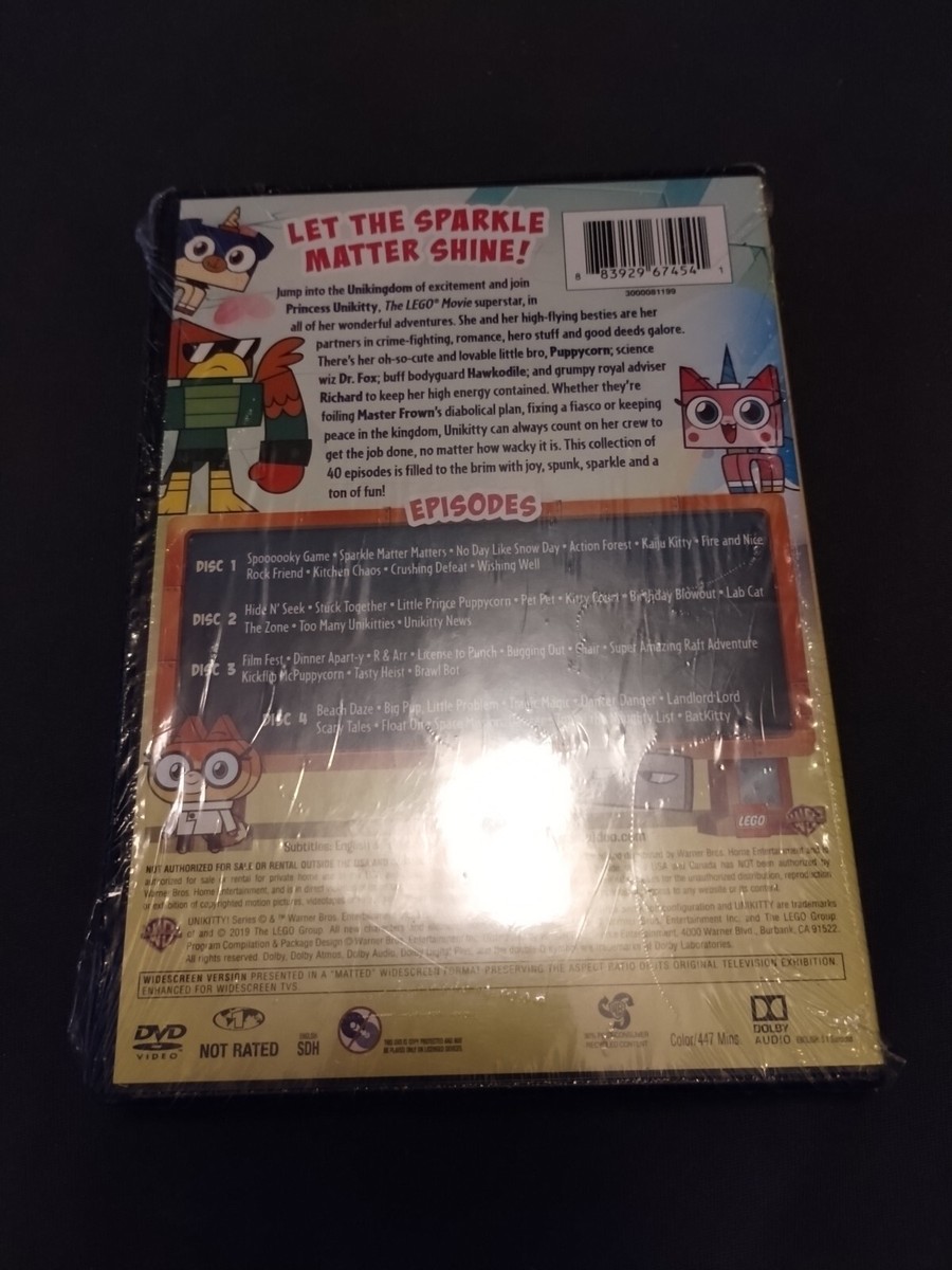 NEW Unikitty! The Complete First 1 One Season DVD Princess Lego