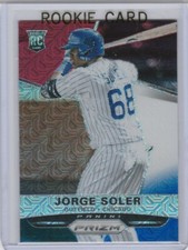 JORGE SOLER ROOKIE CARD Baseball Chicago Cubs Panini RedWhite Blue MOJO Prizm RC