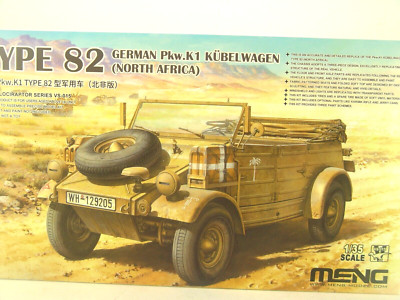 Kübelwagen Type 82 Nord Afrika  -  Meng  Bausatz 1:35 -  015 #E