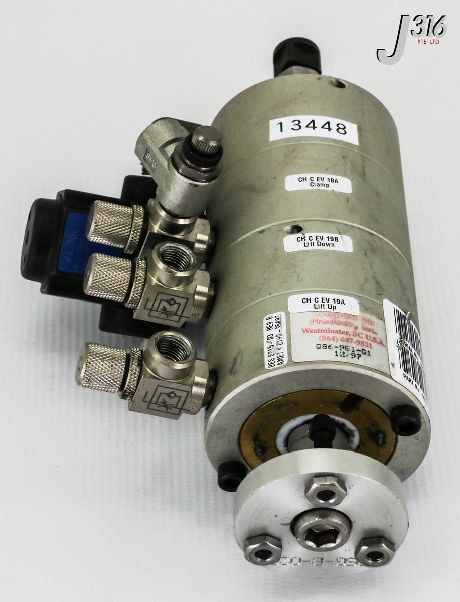 13448 APPLIED MATERIALS PNEUMATIC LIFT CYLINDER ASSY, 0190-35497