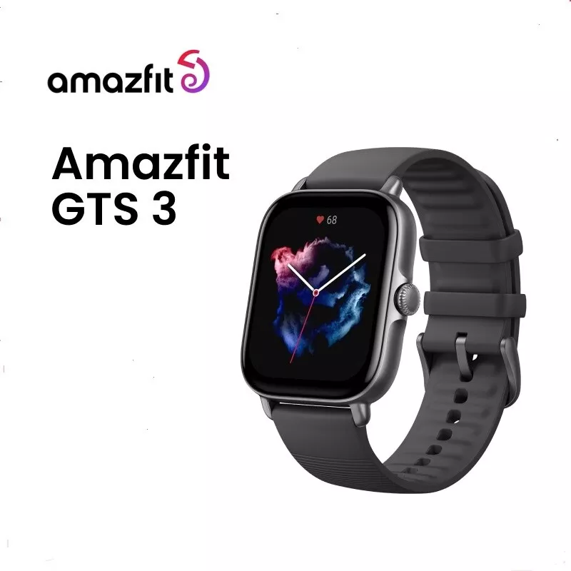 Amazfit GTS 3 Zepp OS Smartwatch Alexa AMOLED Display 12-day Battery Life